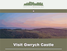 Tablet Screenshot of gwrychtrust.co.uk